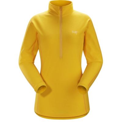Fleece Arc'teryx Delta LT Zip Mujer Amarillo - Chile OAY951843